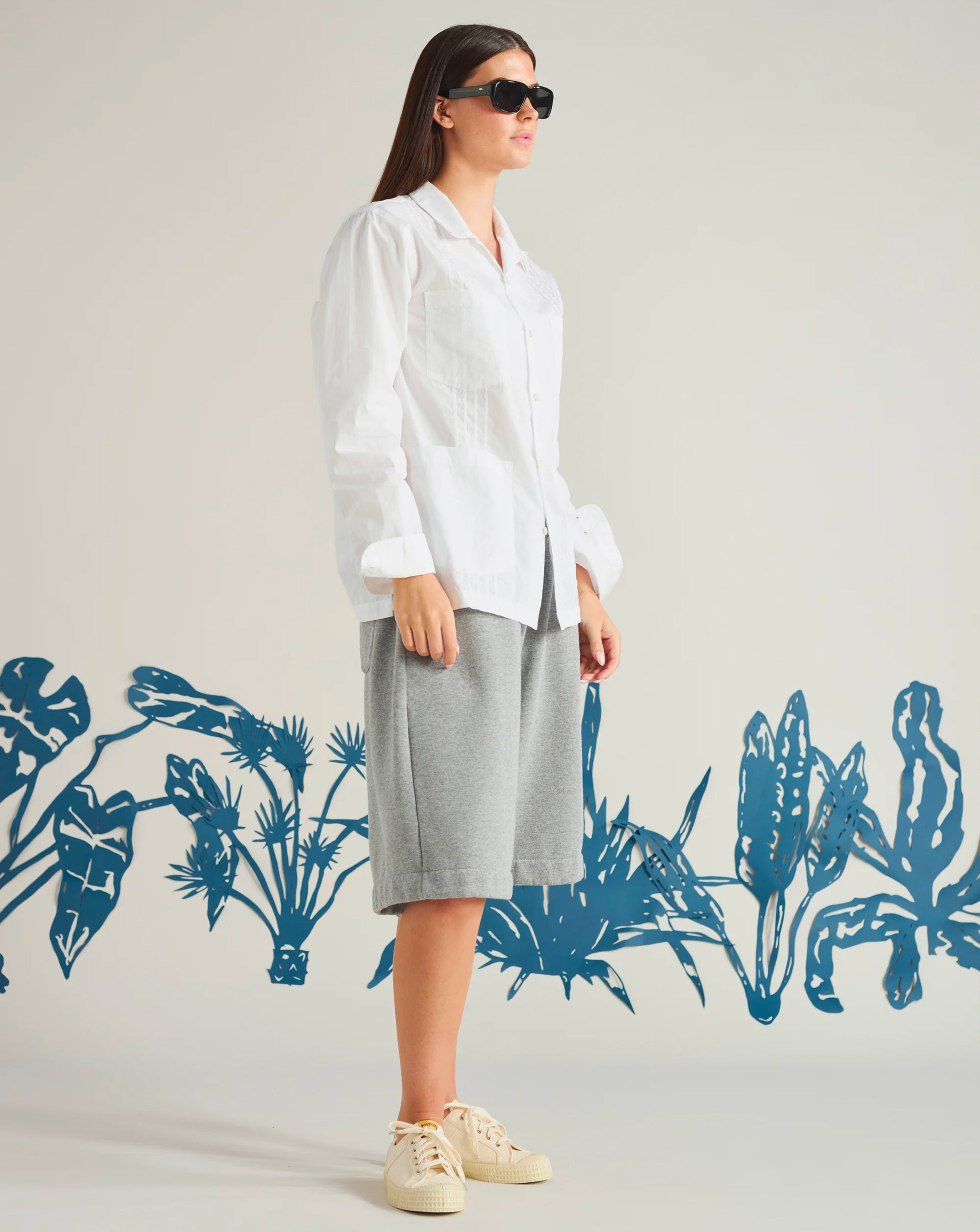 Vacation Short - Grey Marl