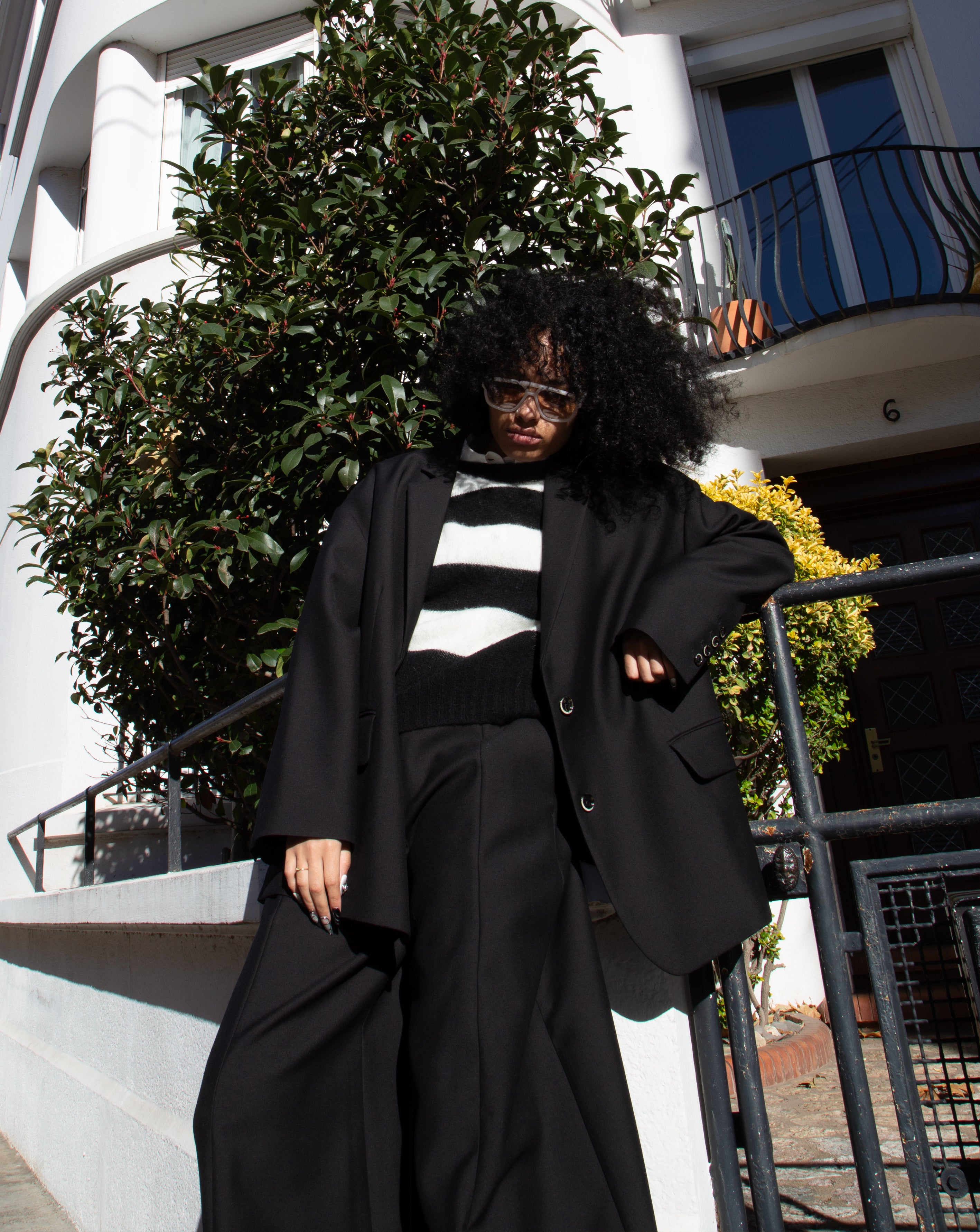 Tecla Oversize - Black