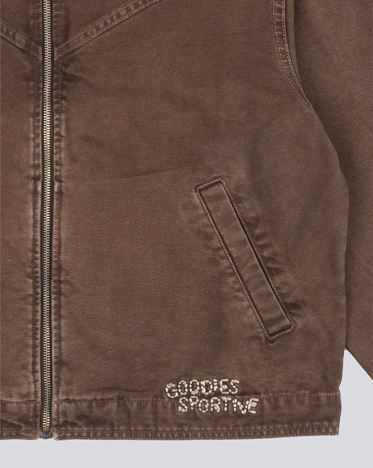 Goodies Sportive - Everyday Vest - Brown Washed