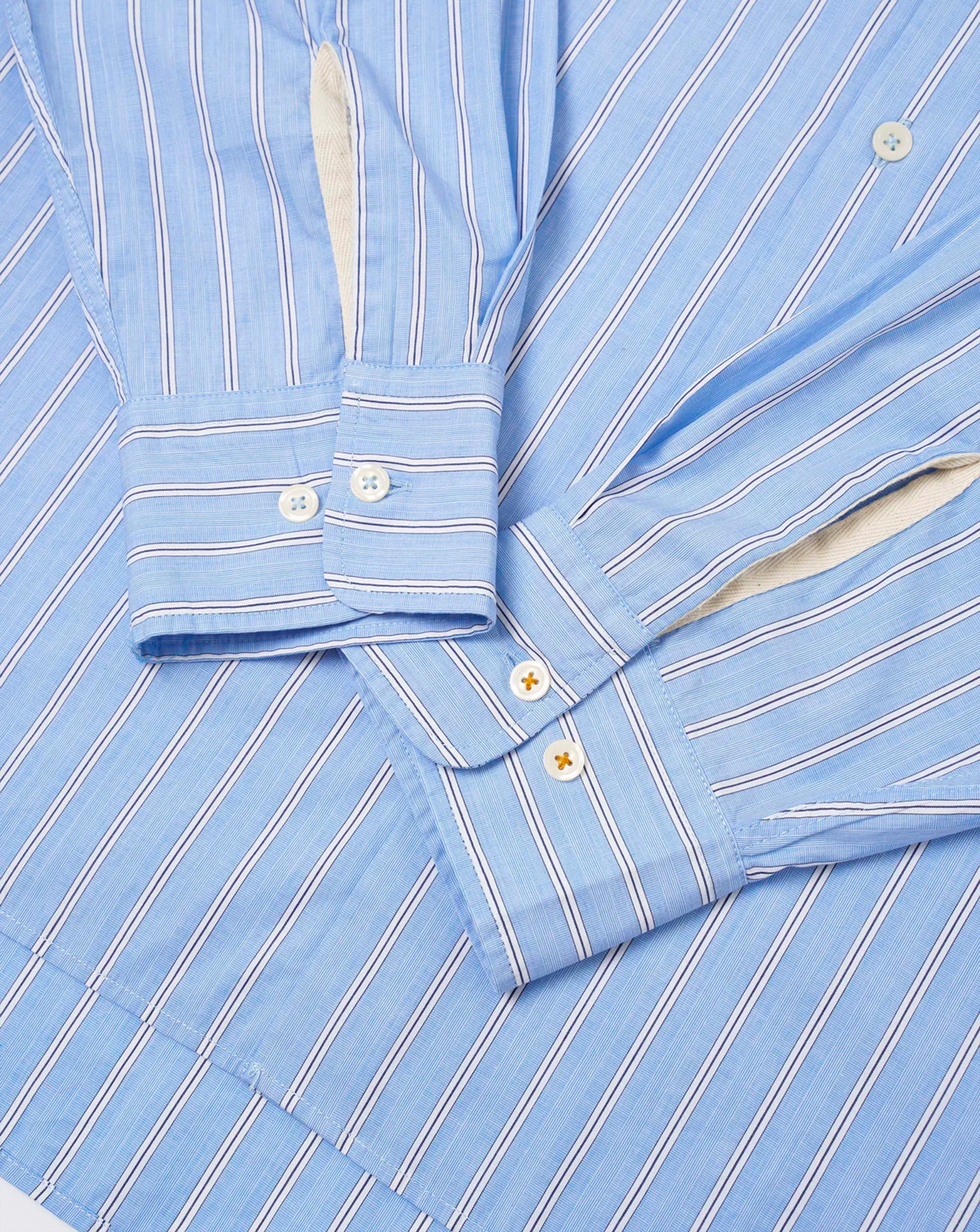 Square Pocket - Mc Stripe Blue