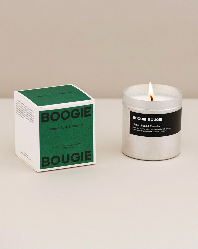 Candle - Tamed Basil & Thunder