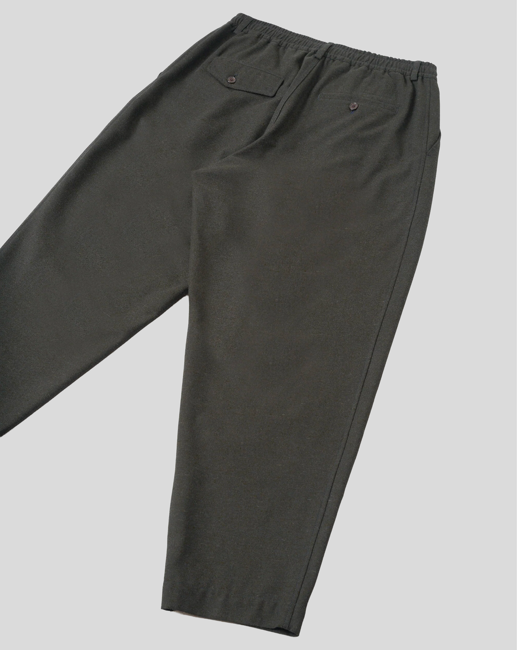 Pleated Track Recycled - Olive