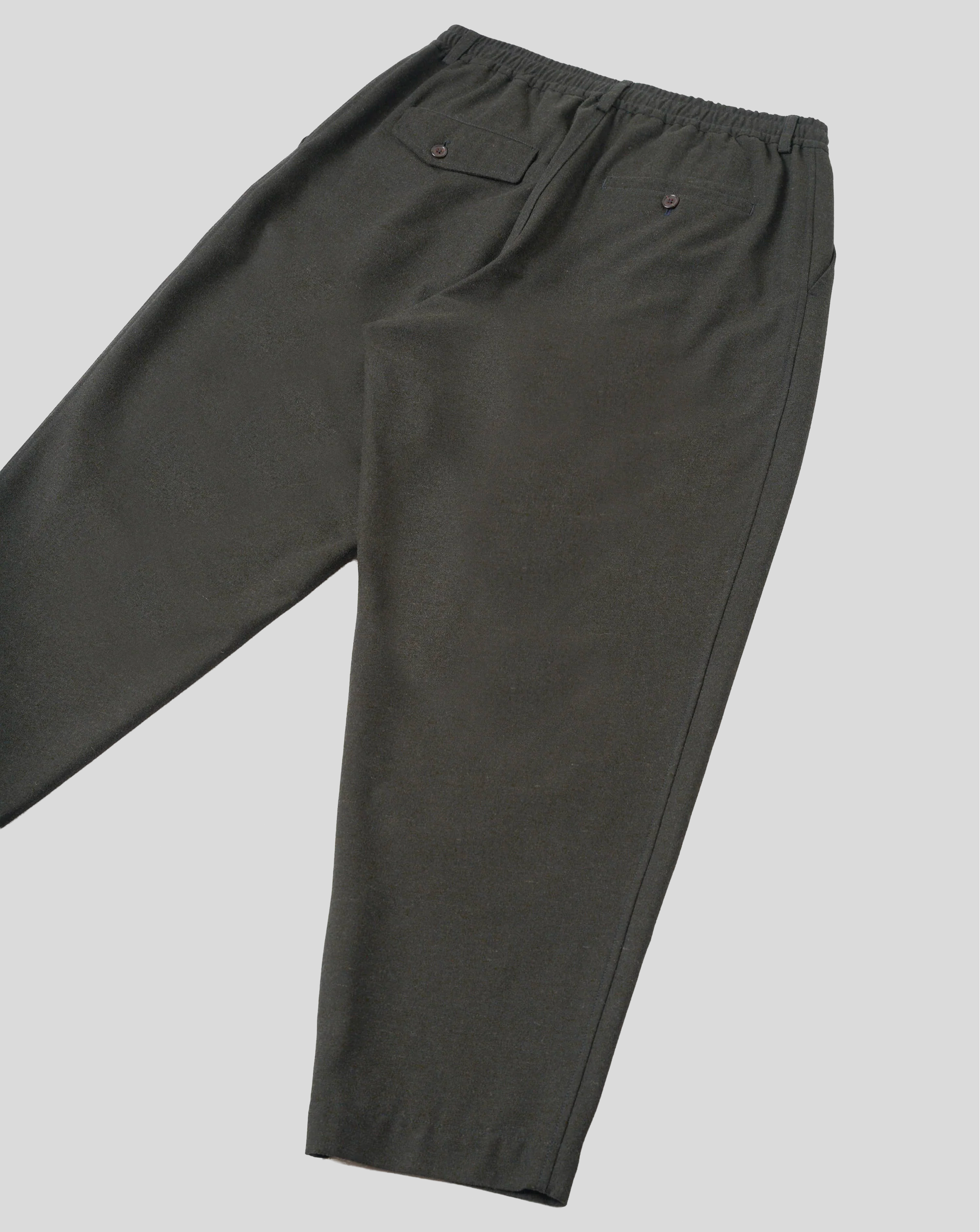 Pleated Track Recycled - Olive