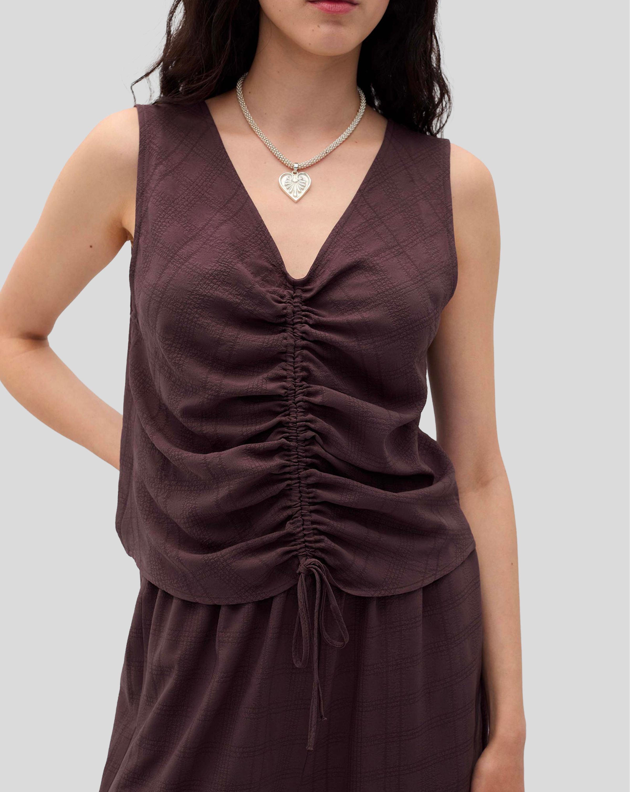 Bisou Top - Brown