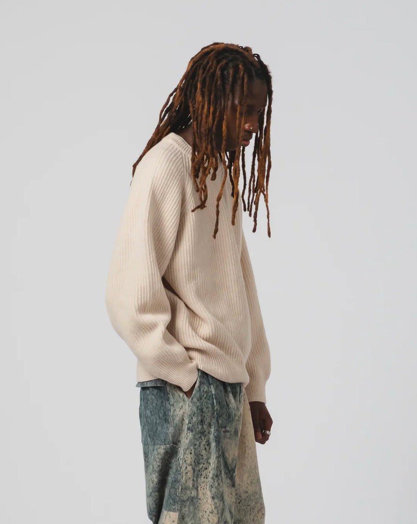Crew Neck - Wheat