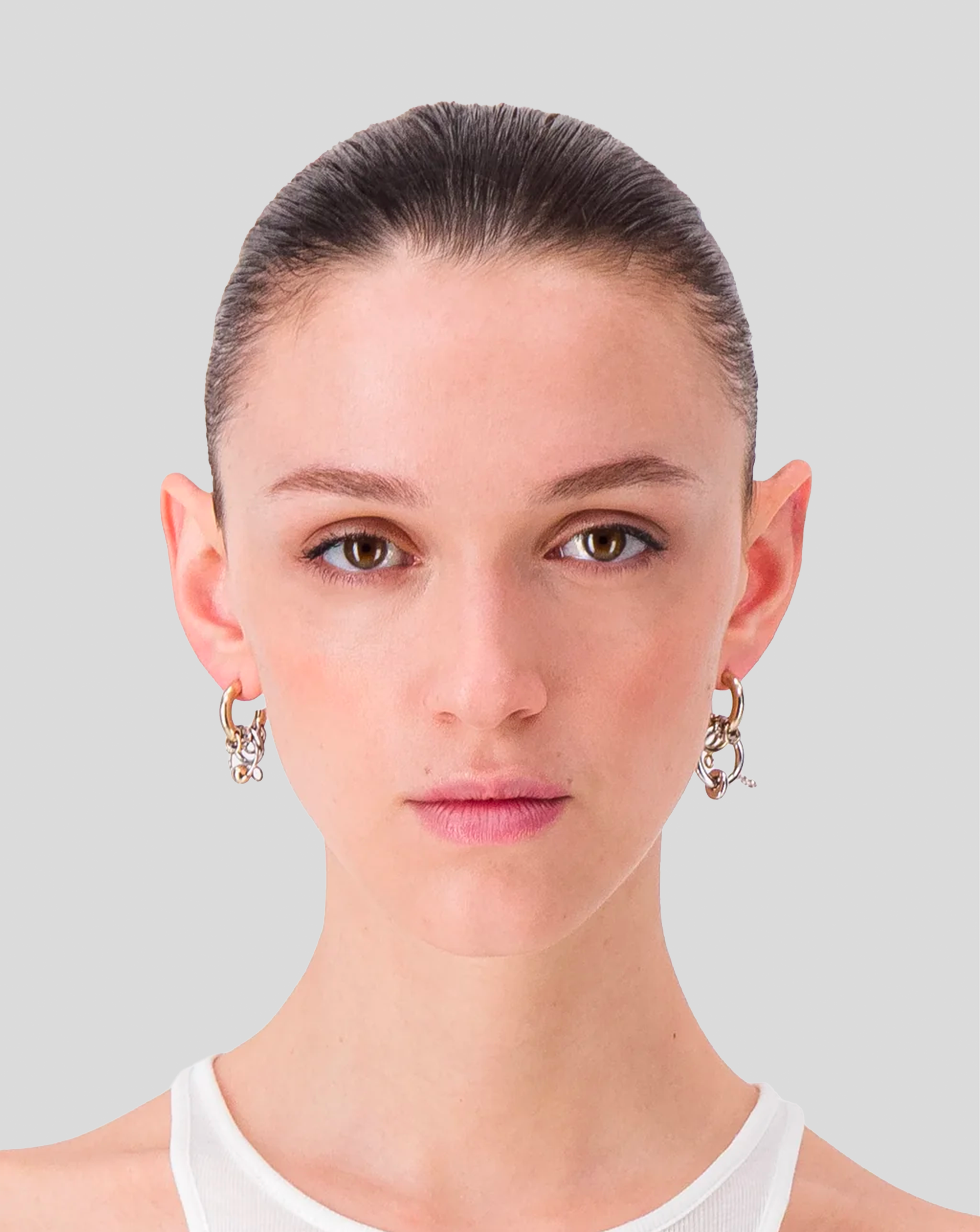 Anila earrings - Gold & Palladium