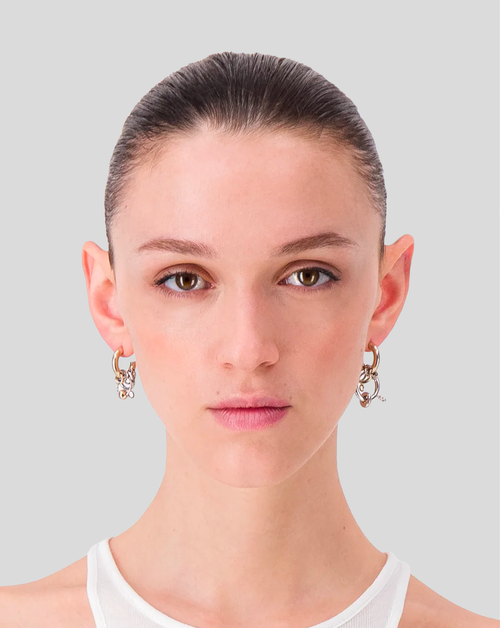 Anila earrings - Gold & Palladium