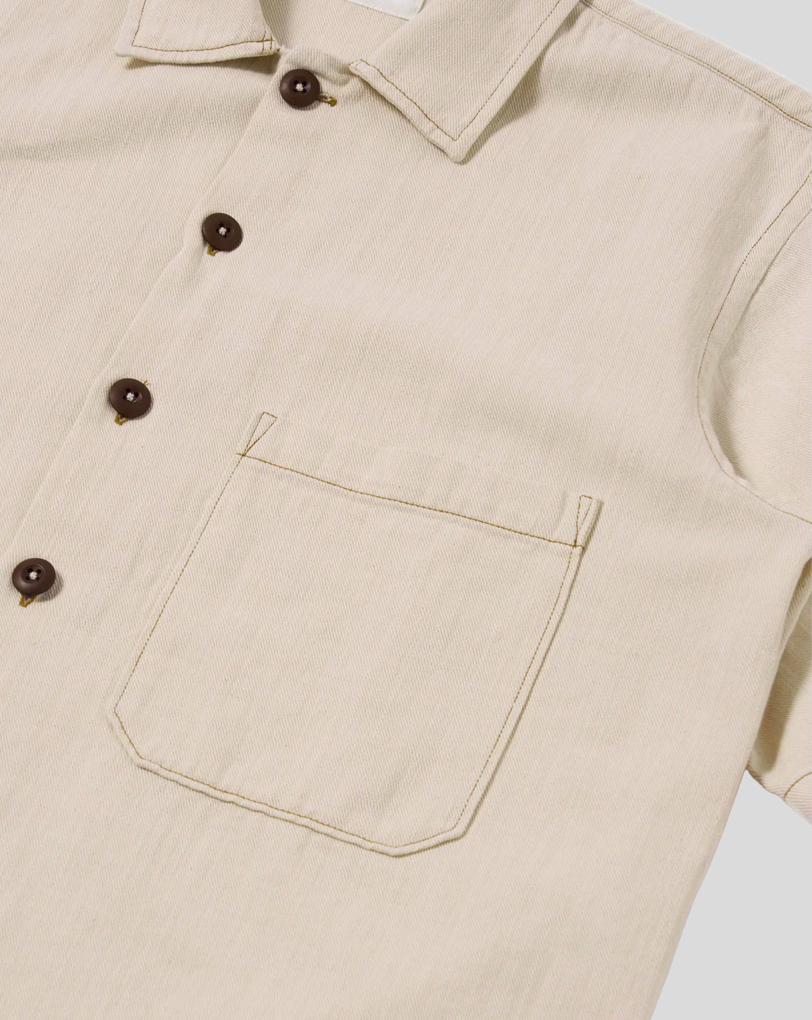 Fatigue Shirt - Ecru