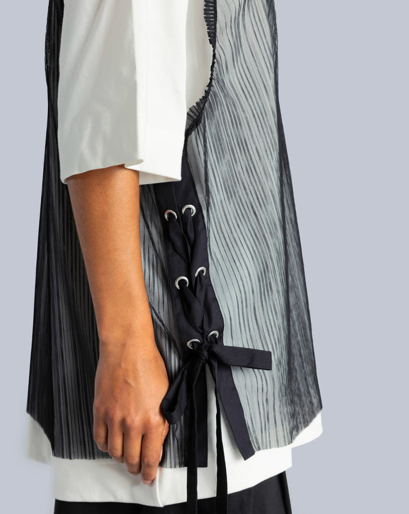 Over Pleated - Black