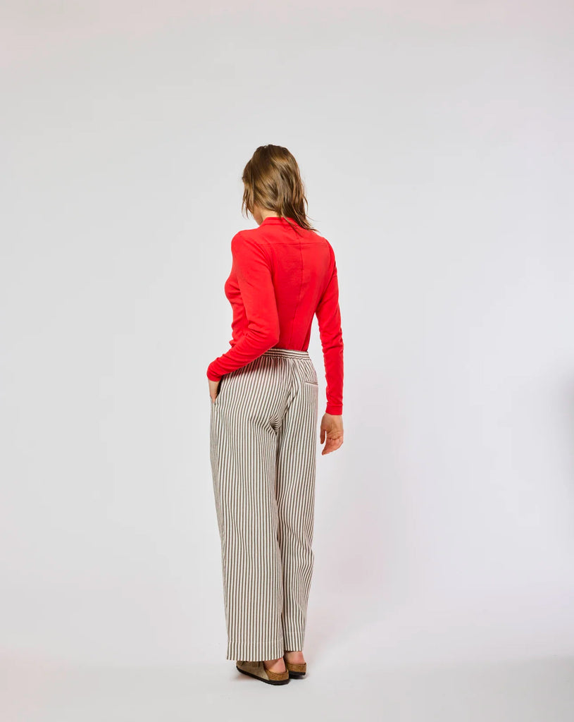 Alix Stripes - Khaki