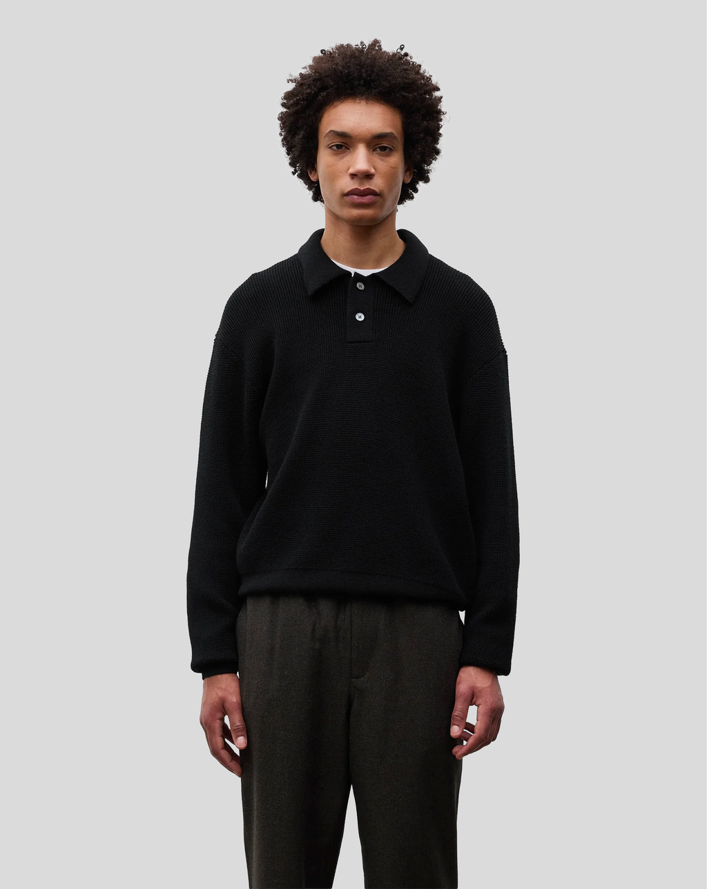 Norse Projects - Swanfolk Polo - Black