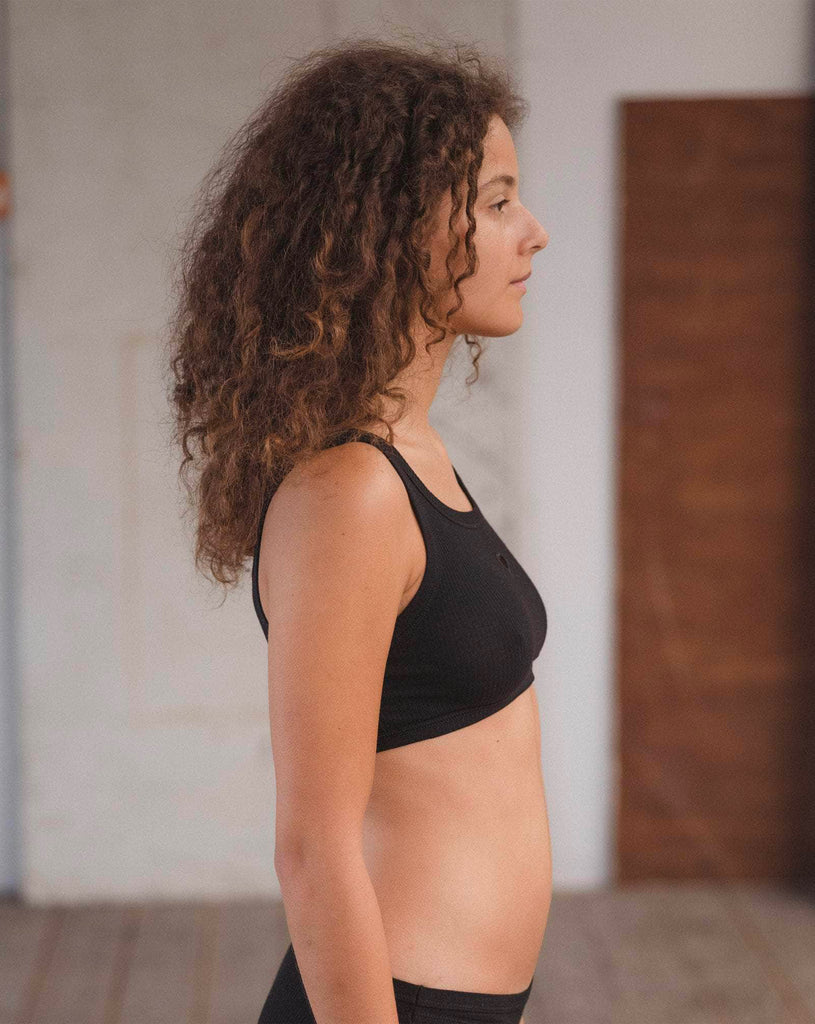 Heart Bra - Black