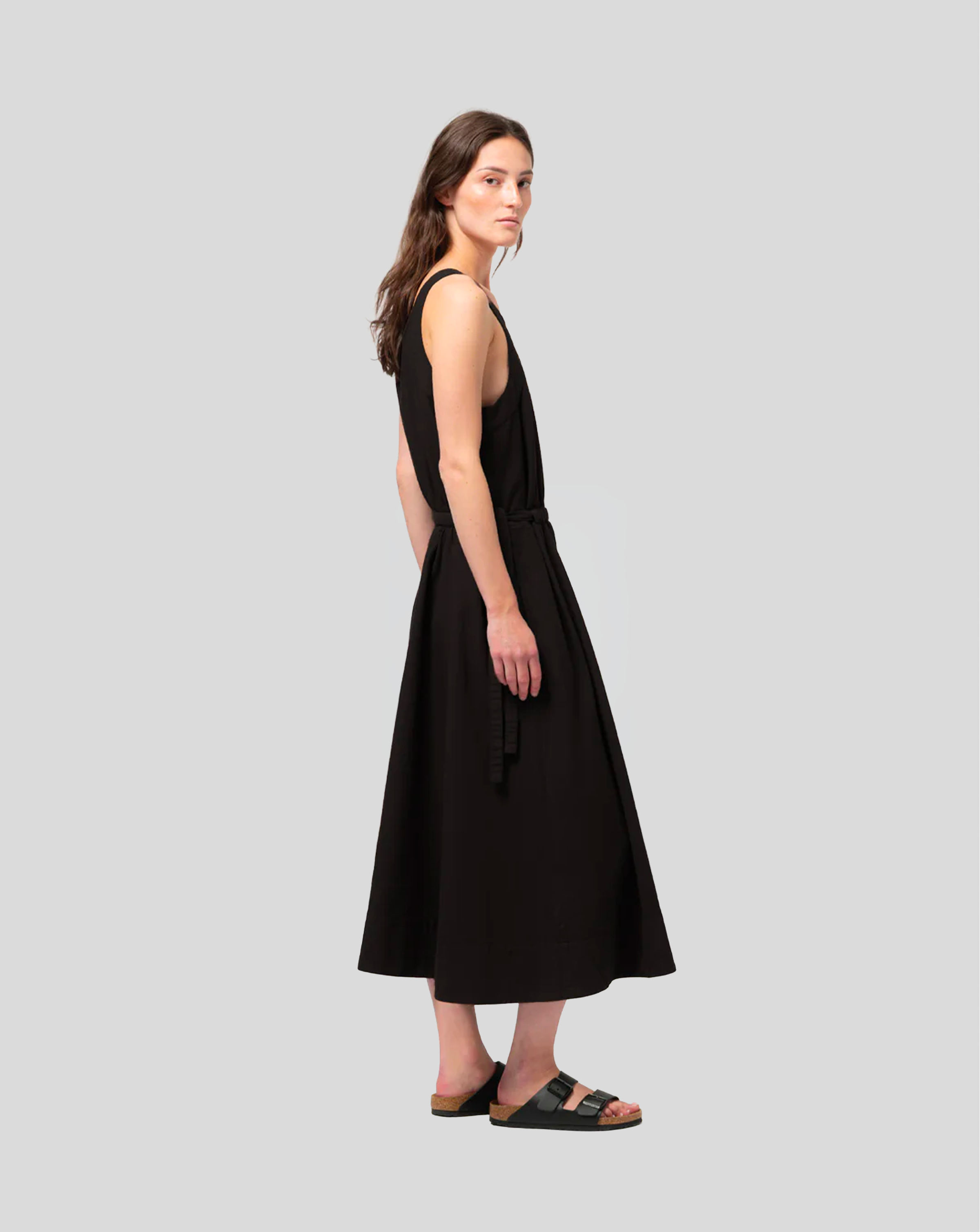 Apron dress - Black