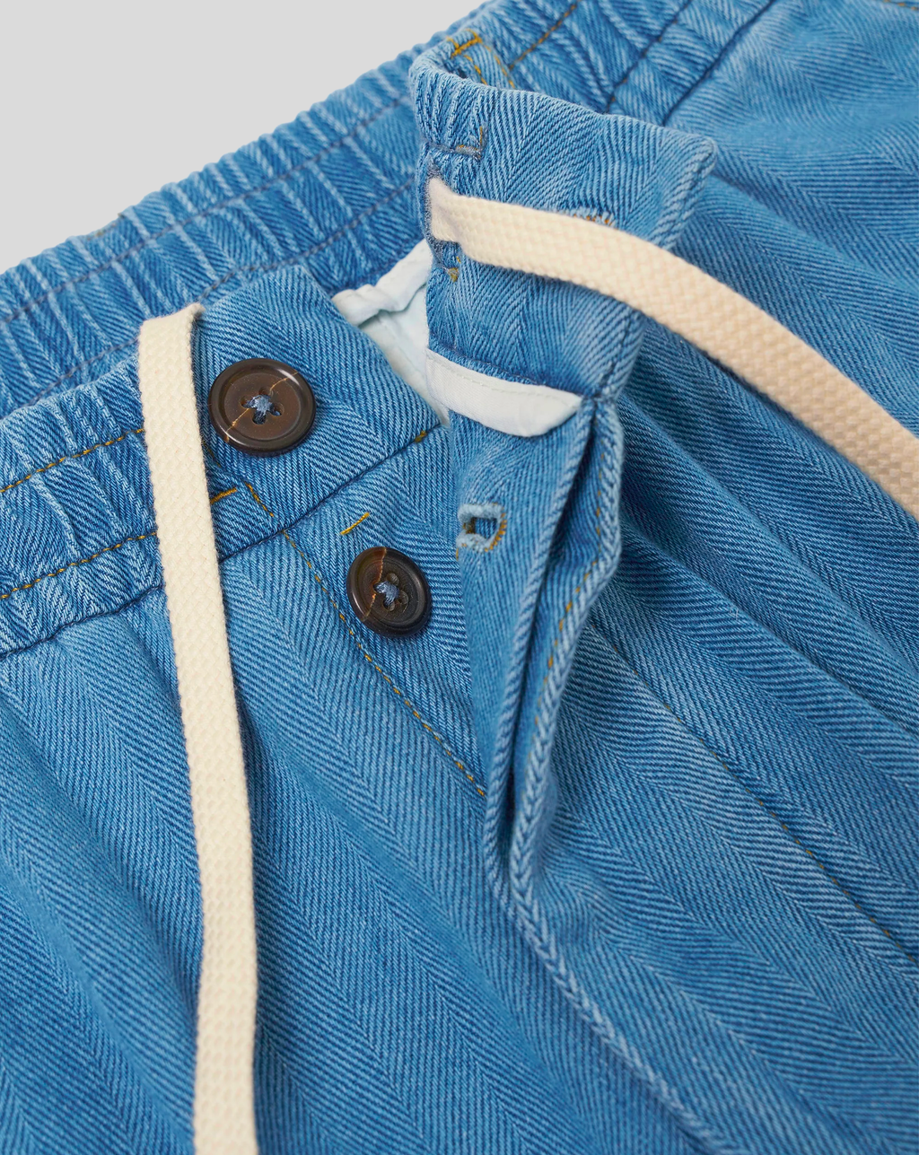 Pleated Track Pant - Wash Indigo