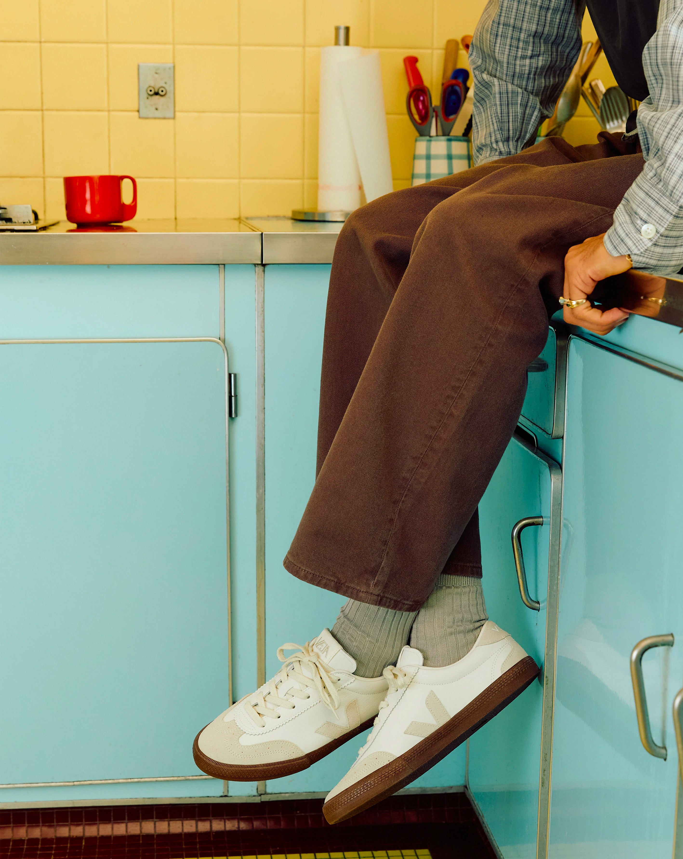 Volley - White Natural Bark