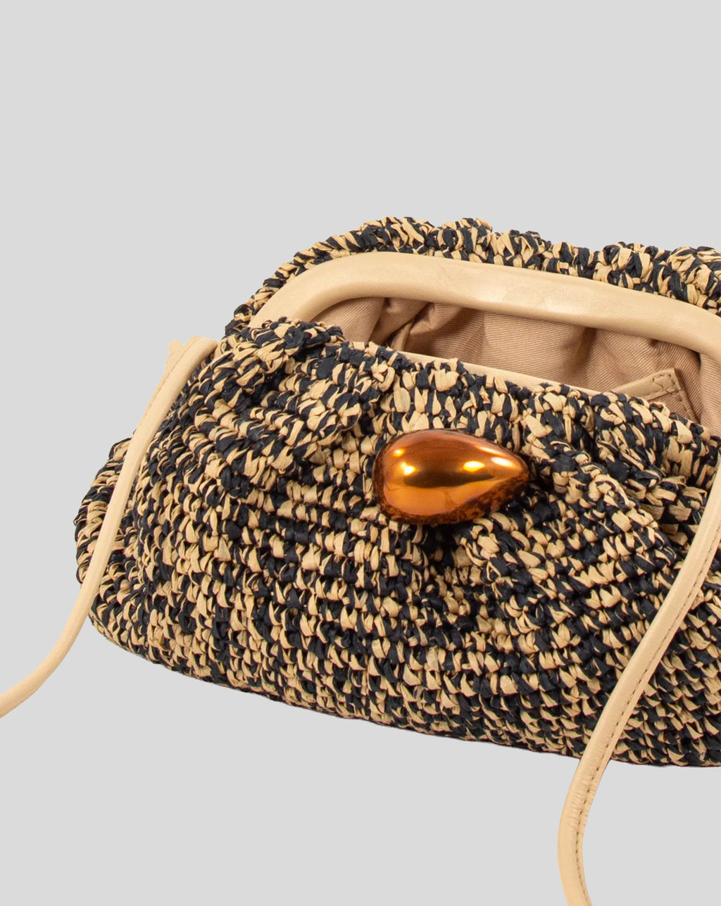 Luna Clutch - Sandblack