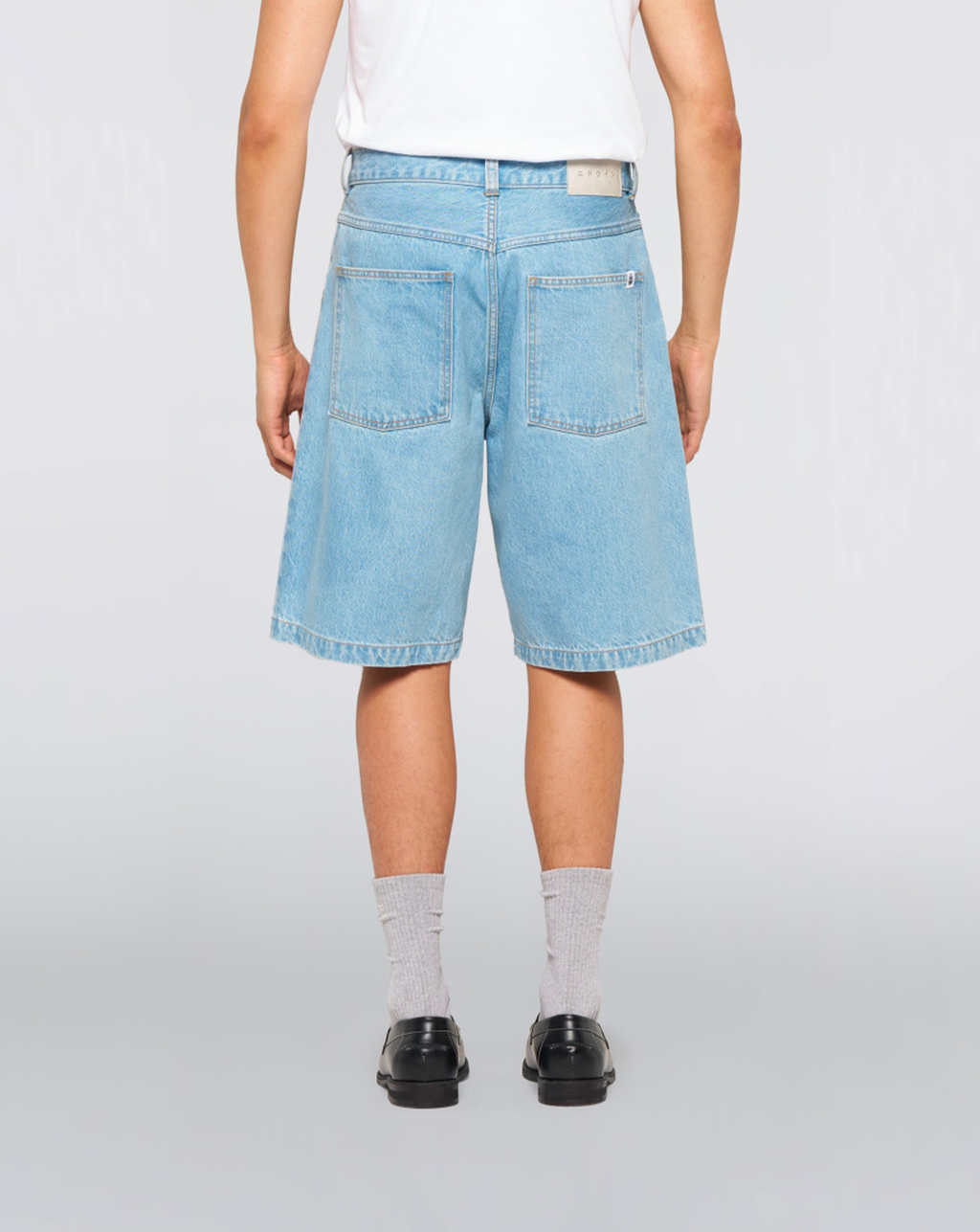 Worker Short - Blue Heavy Bleach