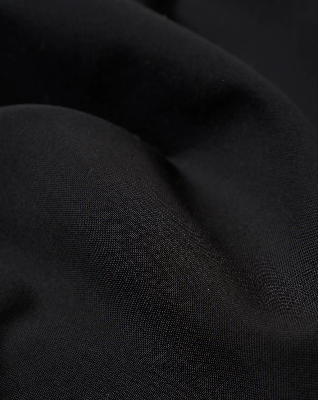 Pleated Track Pant - Black