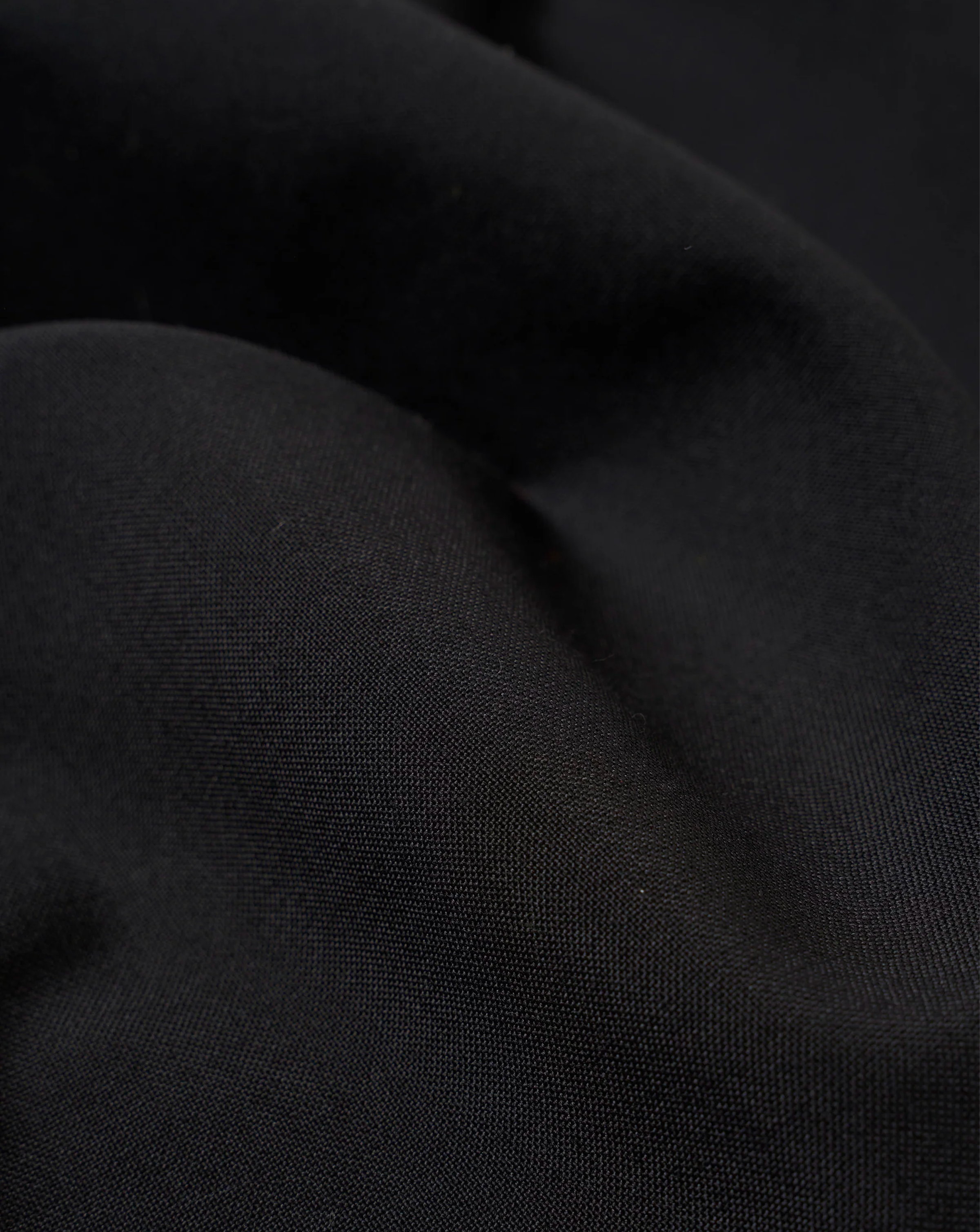 Pleated Track Pant - Black