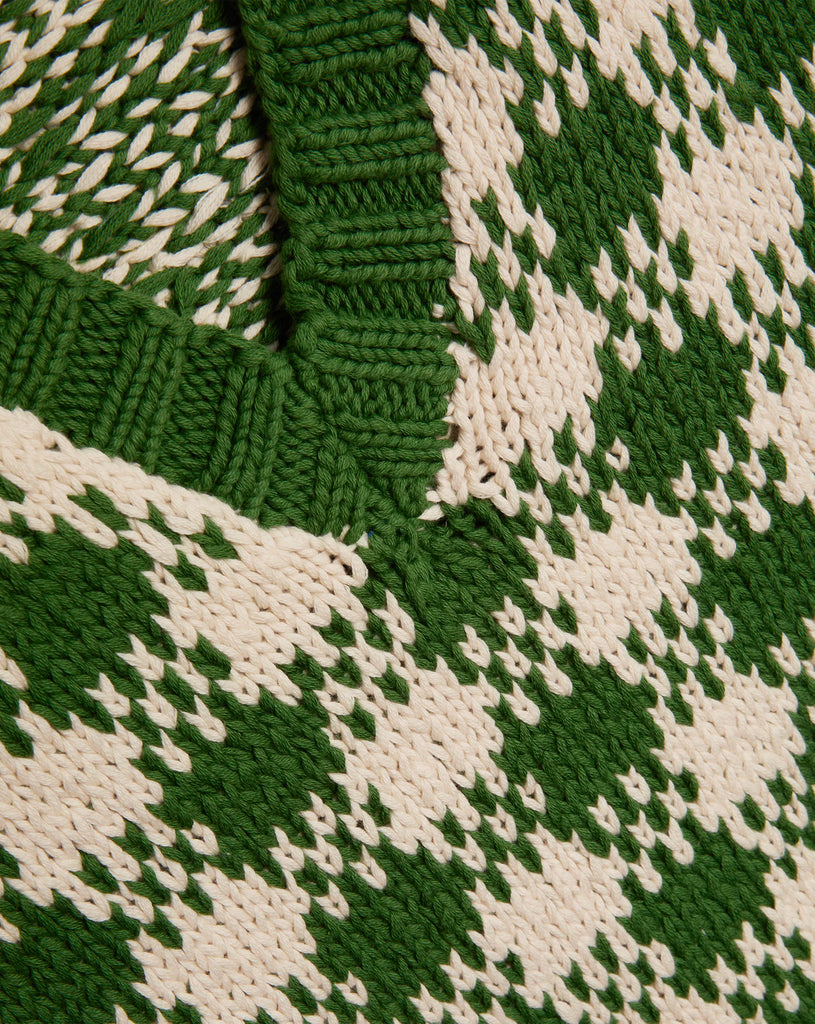 heidi - Green Ecru
