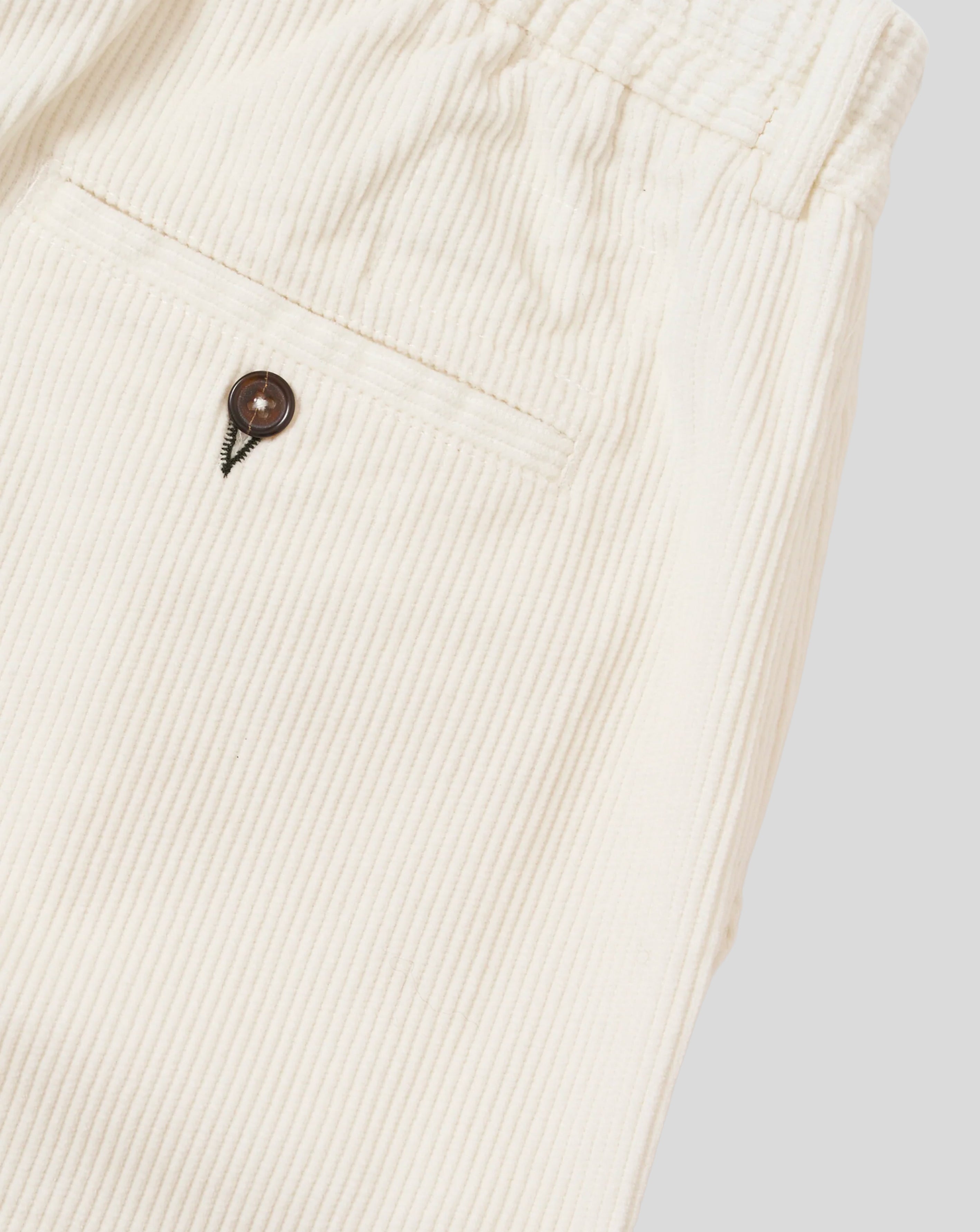 Pleated Track Pant - Ecru