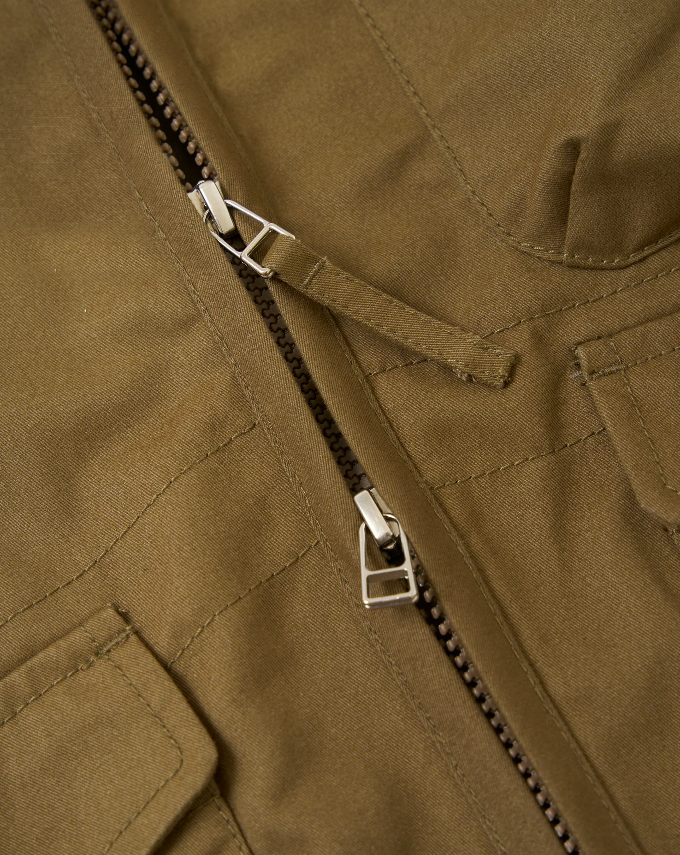 Brushed Jacket - Khaki