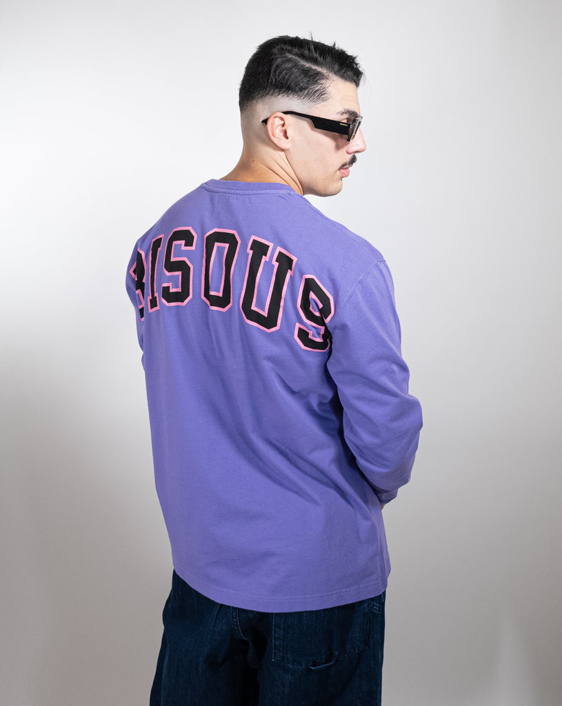 T-shirt Bisous skateboard College Purple - Boutique Carnaby